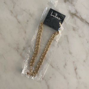 NWT Lulu’s gold choker